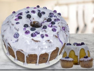 Blueberry Pound Cake