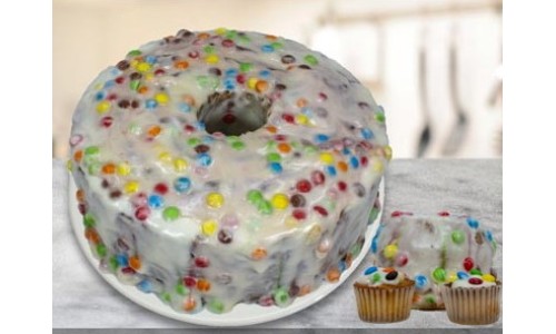 Skittles Pound Cake