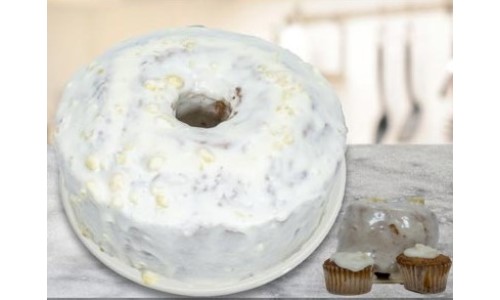 White Chocolate Macadamia Nut Pound Cake